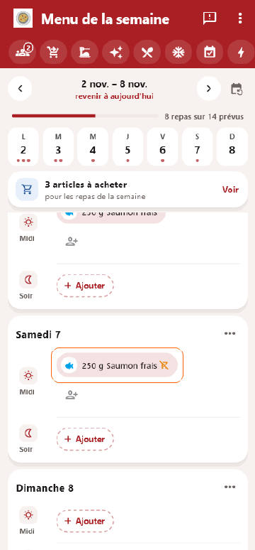 Réservé, puis plus en stock